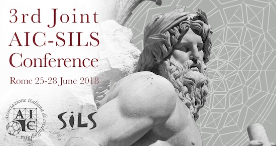 3rd Joint AIC-SILS conference