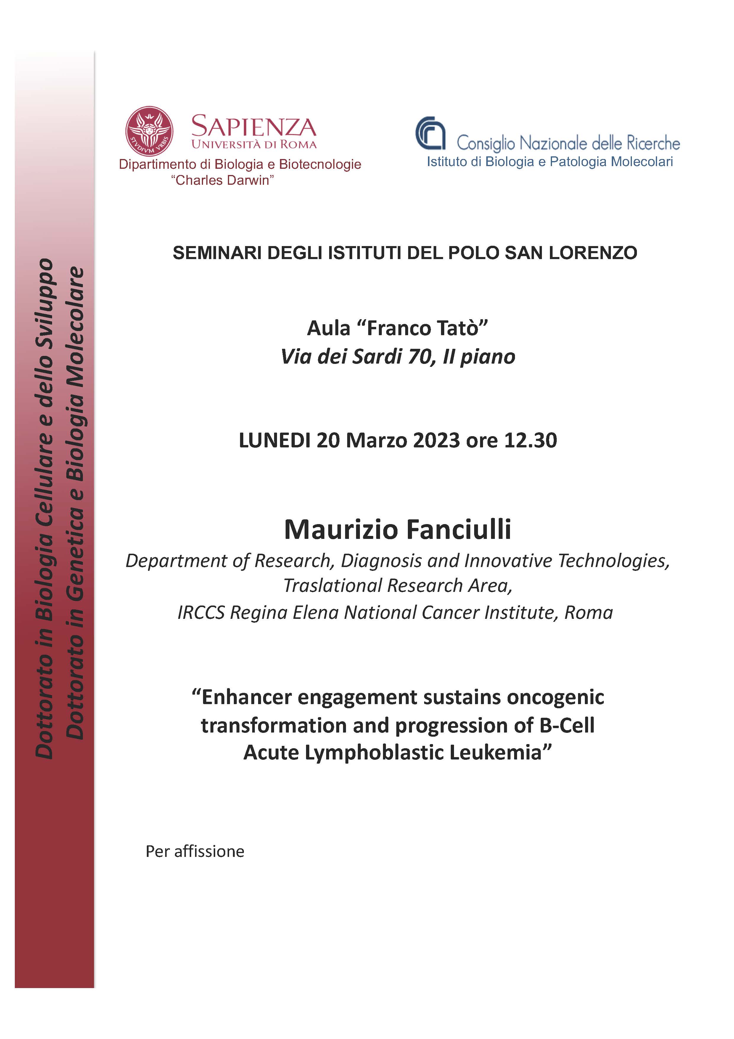 SEMINAR FLYER
