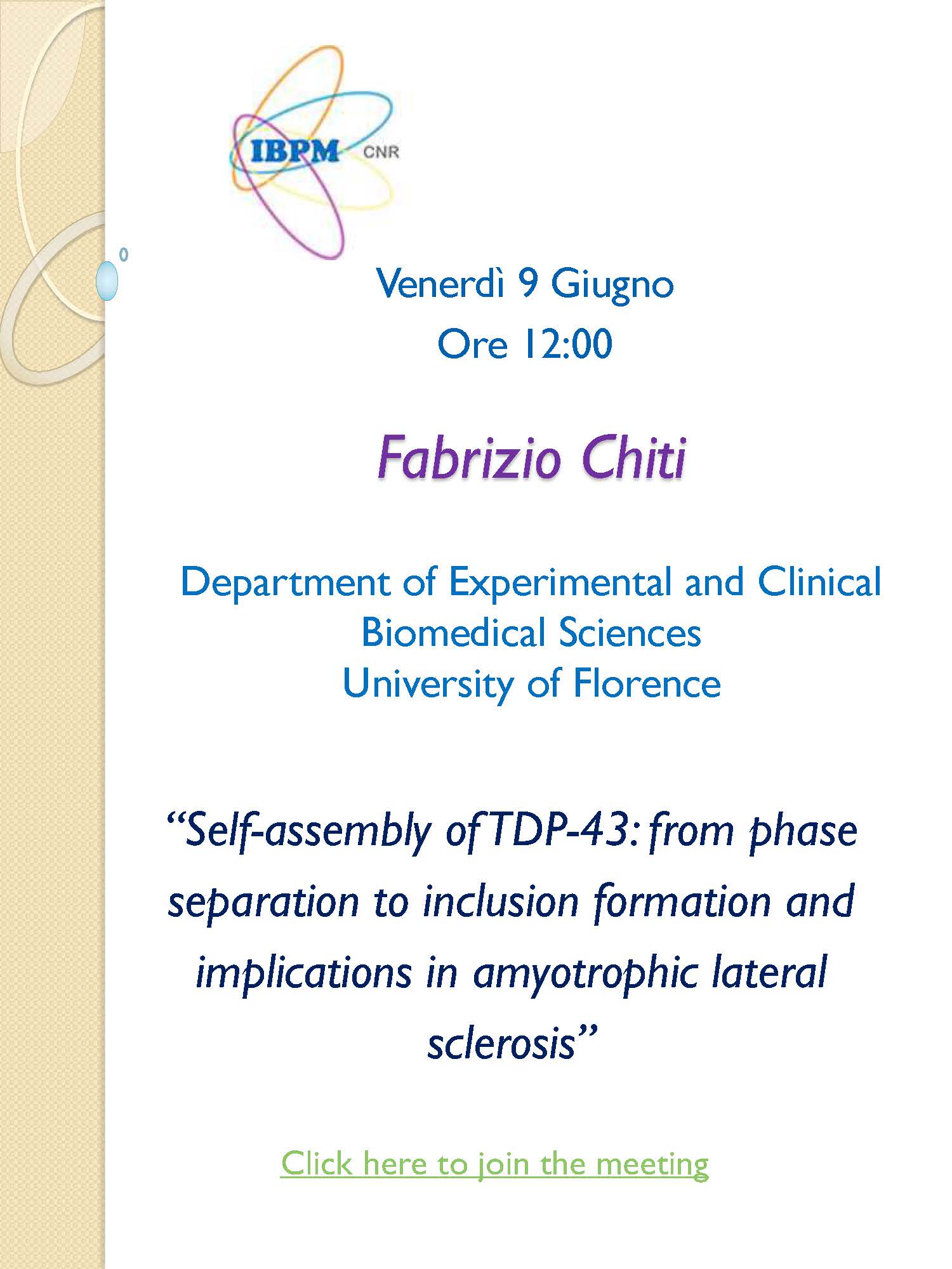 SEMINAR FLYER