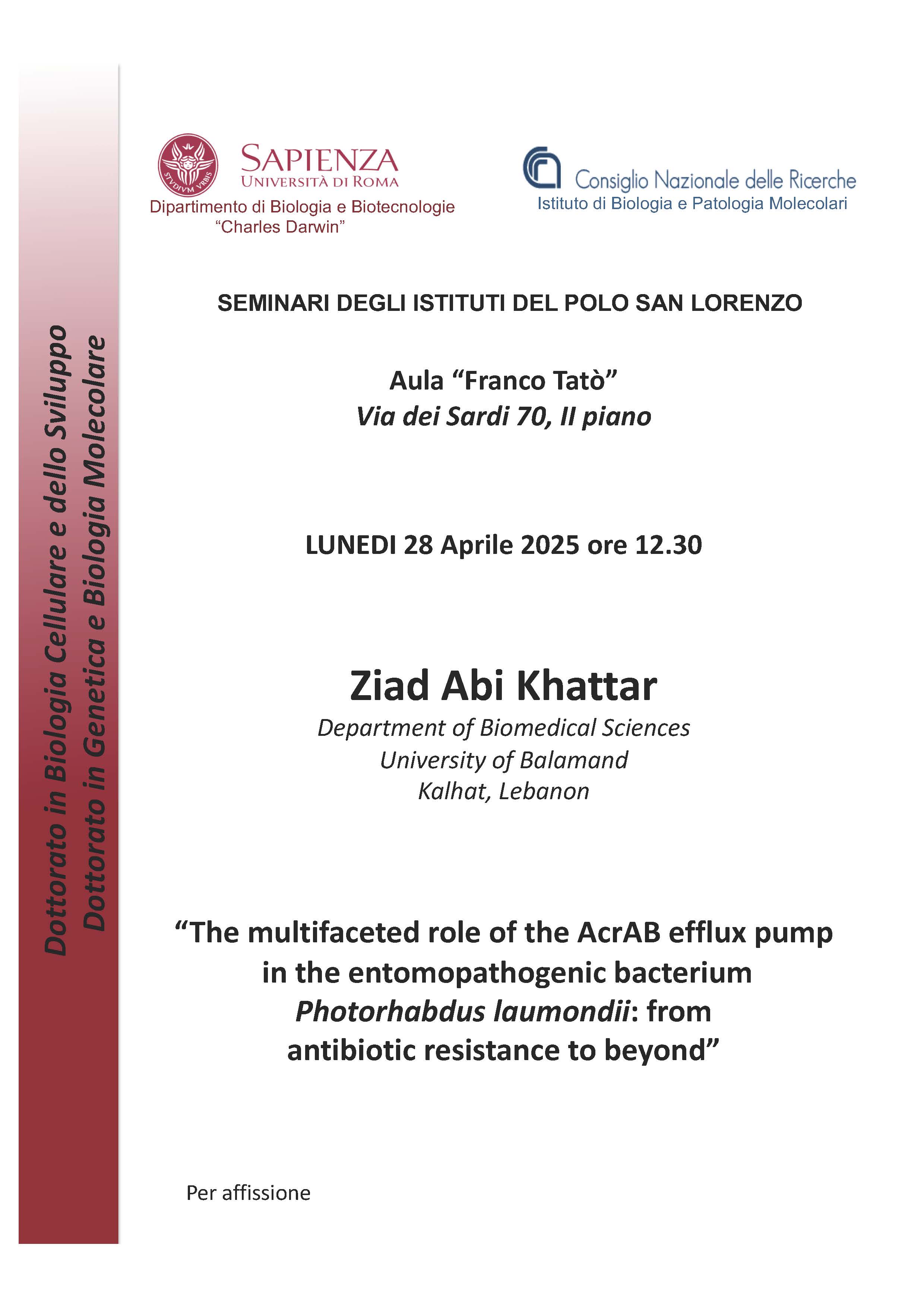 SEMINAR FLYER